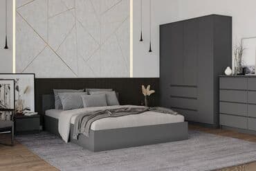 venera yataq desti: İkinəfərlik çarpayı, Komod, Dolab, 2 tumba, Türkiyə, Yeni — 1