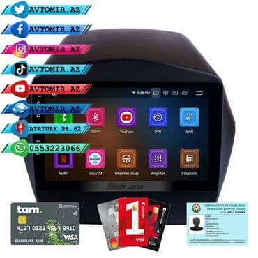 avto manitor: Dvd-monitor ve android monitor hər cür avtomobil ücün. Hər nov — 1