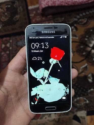 samsung s5 aksesuar: Samsung Galaxy S5 Mini, 16 GB, rəng - Qara, İki sim kartlı — 1