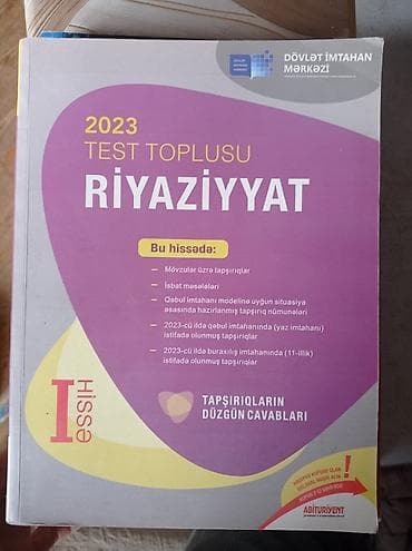 Elektrik nəqliyyatı: Riyaziyyat Testlər 9-cu sinif, DİM, 1-ci hissə, 2023 il — 1