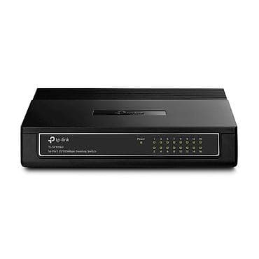 Digər ofis texnikası: 🔥 TP-Link TL-SF1016D – 16-Port 10/100Mbps Desktop Switch Ev və ofis — 1