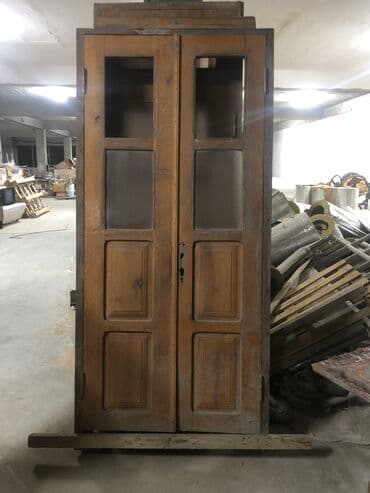 Furnitura və aksessuarlar: 8 ədəd palıd ağacınnan villa qapısı. İşlənmişdi, cürüyü qırığı yoxdur — 3