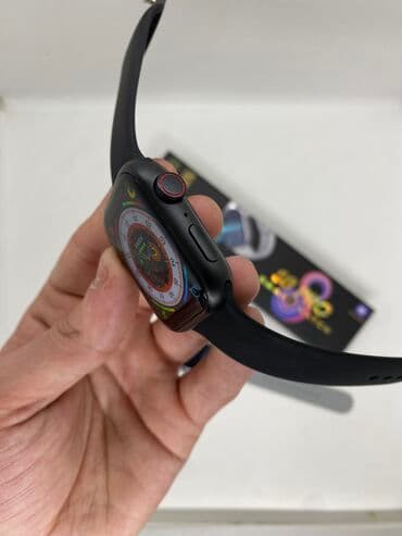 ct8 max smart watch: Yeni, Smart saat, rəng - Qara — 11