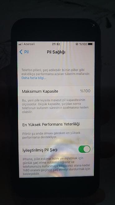 tap az texnika: IPhone 7, 128 GB, Qara, Barmaq izi — 8