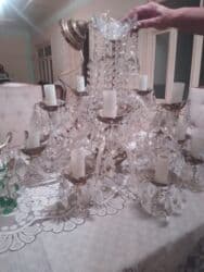 armatur qiyməti 2022: Çılçıraq, 10 və daha çox lampa, Xrustal — 2