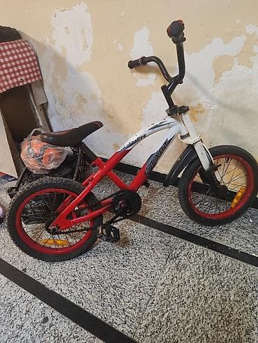 Uşaq velosipedi – BMX üslubunda, “START” yazılı model. Texniki