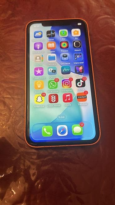 IPhone 11, 128 GB, Narıncı, Face ID