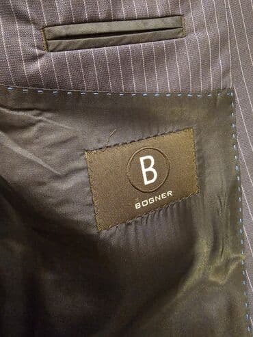 Alfa Romeo: Bogner kişi kostyumu – klassik nazik zolaqlı model 58 ölçü - Brend — 1