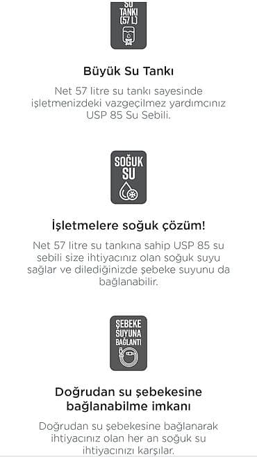 su samuru: Dispenser Döşəməüstü, Su soyutma ilə, Yeni — 3