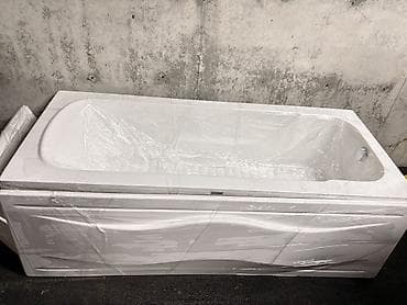 Akril vanna – ön paneli ilə - Material: yüksək keyfiyyətli akril -