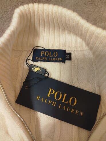 Pencəklər: Polo Ralph Lauren🐎 Ag rengde teze geyinilmiyib🚀 Premium keyfiyyet M — 2