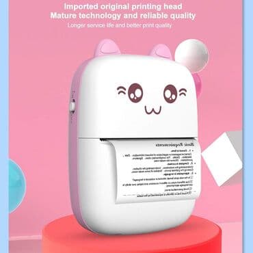 printer rəngi: Printer mini Mini printer Ətraf mühitə uyğun istilik qəbulu printeri — 3