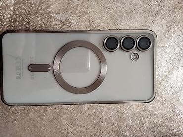 Samsung Galaxy S24 FE, 256 GB, rəng - Ağ, Barmaq izi