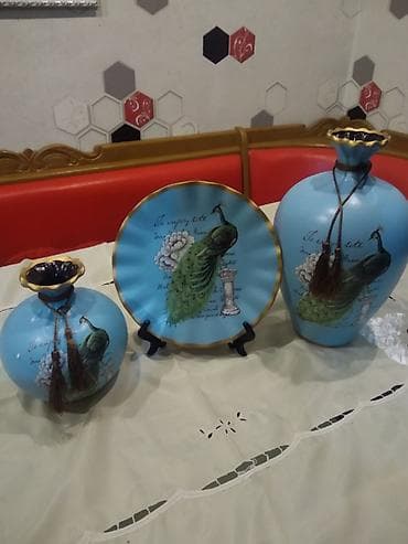 Digər ev dekoru: Vaza dəsti, Keramika — 1