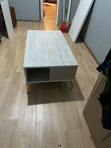quba mas: Düz masa, Açılmayan, Təkərsiz, Teksturalı laminat — 2