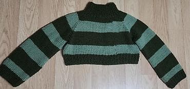 qadinlar: Sviter, S, rəng - Yaşıl — 1