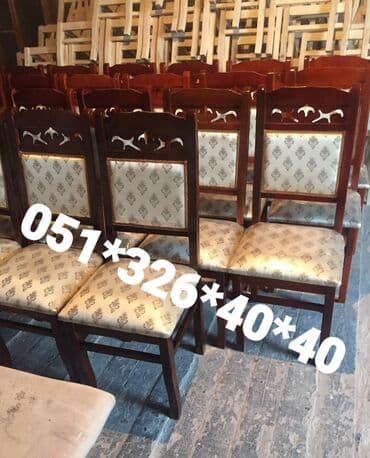 Masa və oturacaq dəstləri: Qonaq otağı üçün, Yeni, Açılan, Dördbucaq masa, 1 stul — 3