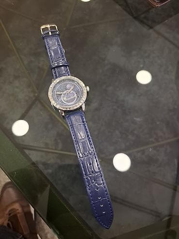 bu saatlarda b: Qol saatı, rəng - Mavi — 2