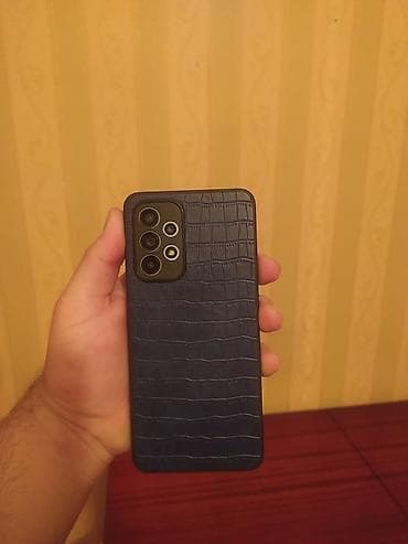 usb port: Samsung Galaxy A33 5G, 128 GB, rəng - Göy, Barmaq izi — 2