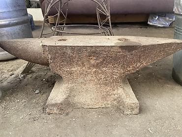metal ferma: Döymə dəmiri (körükçü çəkici üçün örs) - Material: tökmə polad/dəmir — 2
