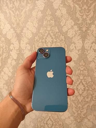 IPhone 13, 128 GB, Mavi, Face ID, Simsiz şarj, Sənədlərlə lalafo.az -da IPhone 13, 128 GB, Mavi, Face ID, Simsiz şarj, Sənədlərlə