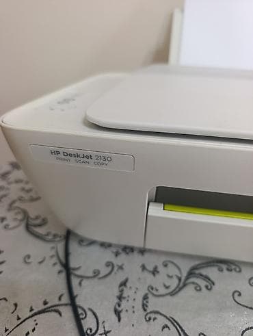 pirinter canon: Hp dekjet 2130 heç bir problemi yoxdur gara ve rəngli çap — 3