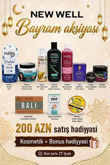 Saç şampunu, Quru və qırılan saçlar üçün, Yeni — 10