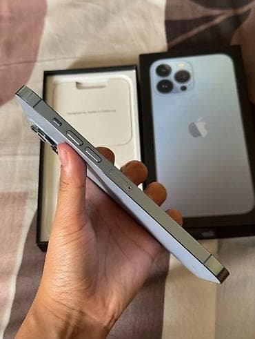 iphone 14 pro qiymət: IPhone 13 Pro, 128 GB, Sierra Blue, Face ID — 5