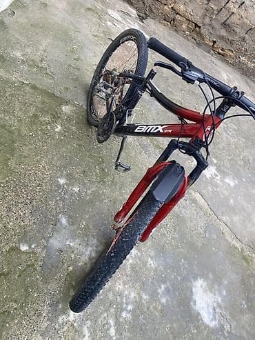 3 teker velosiped: BMX GTR dağ velosiped Arxa təkər, kamera, pedal və oturacaq — 3