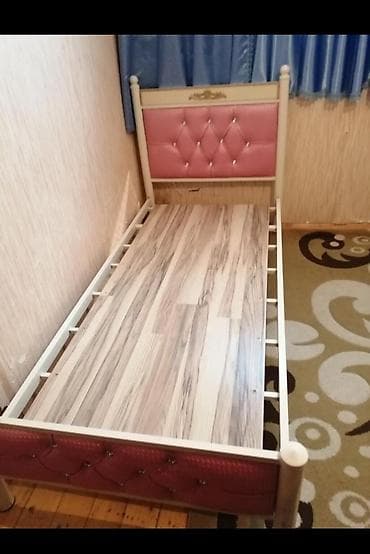 Новый, Односпальная кровать, Без подьемного механизма, С матрасом, Без выдвижных ящиков, Азербайджан — 7