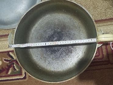 Mətbəx aksesuarları: Tava, rəng - Gümüşü, Alüminium, Rusiya — 2