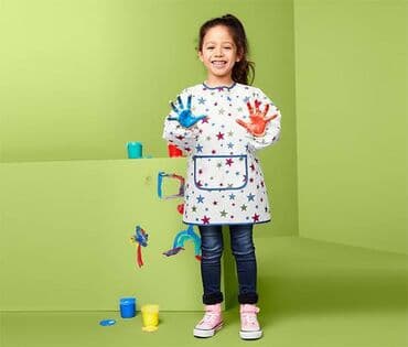 uşaqlar üçün keçə şap şapları: Önlük Boya işləri zaman övladınız geyimini batırırsa, bu elə sizin — 1