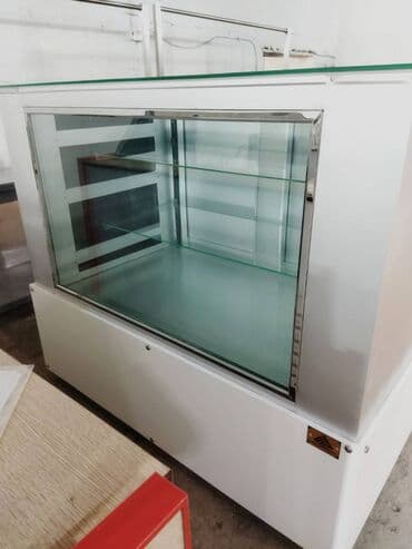 ikinci el soyuducular: Vitrin tipli soyuducu (şüşəli) - İki səviyyəli şüşə rəf: məhsulların — 2