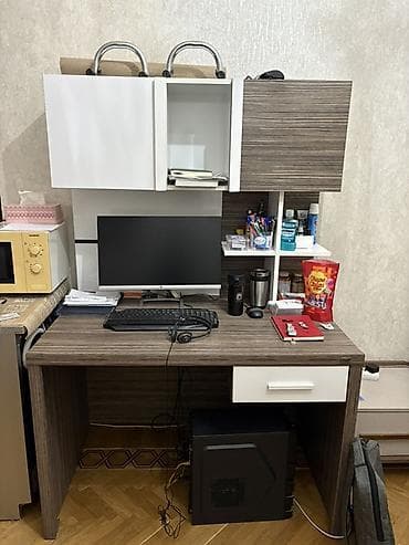 ev esya: Ofis/iş masası və üst modul dəsti Mondi firması Türkiyə istehsalı - — 1