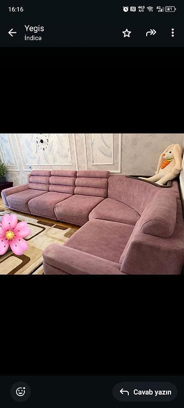 Künc divan, Açılmayan, Bazasız, Parça, Çatdırılma yoxdur