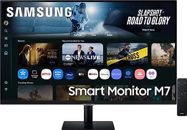 Мониторы: Təzə Samsung Smart Monitor 32" 4K (M7 M70F) Monitor tamamilə təzədir — 6