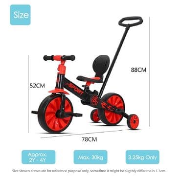 детские трехколесные велосипеды вest trike: Bu velosiped 2 yaşında 5 yaşına qədər uşaqlar üçün idealdır . Onun — 3