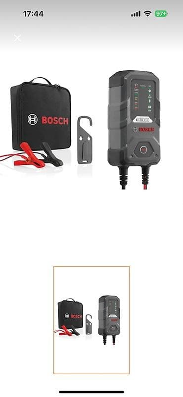 Аксессуары и тюнинг: Bosch avtomobil akkumulyatoru üçün şarj cihazı (CB modeli) - 12V — 1