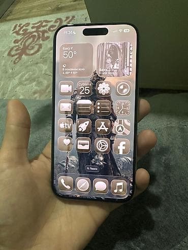 80 gb: IPhone 15 Pro, 128 GB, Natural Titanium, Face ID, Simsiz şarj — 3