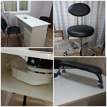 Düz masa, Siyirməli, Polkalı, Parlaq laminat