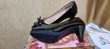 qara mokasinlər: Tuflilər, Ölçü: 40, rəng - Qara, Yeni — 3