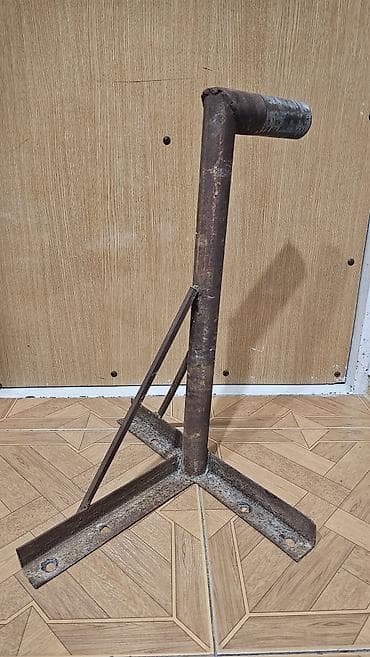 Сантехника: Metal boru bükmə dayağı / rulon dayağı - Material: qalın divarlı — 1