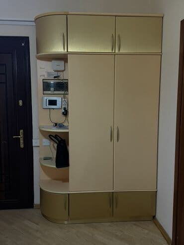 Dolablar: Açılan, 2 qapılı Düz dolab, Dəhliz dolabı — 1