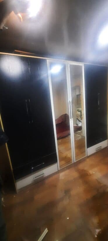 Декор и интерьер: Распашной, 5 дверей Прямой шкаф, Гардеробный шкаф — 1