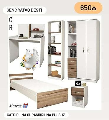 nabor açar: Oğlan və qız üçün, Yeni, Təknəfərlik çarpayı — 1