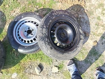 cip maşin: Polad disklər və şinlər dəsti - 4 ədəd - Disk ölçüsü: R15. - Mərkəz — 5