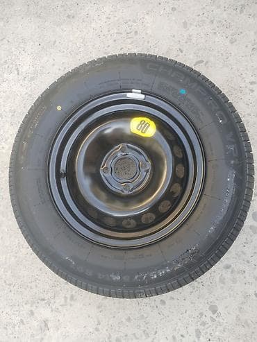 disk teker r14: Yedək (spare) təkər komplekti – disk + şin - Ölçü: 185/75 R14 - — 1