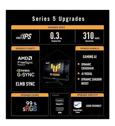 asus router: ASUS TUF Gaming Series 5 24.5” 1080P Monitor (VG259QMR5A) - Fast-IPS — 2