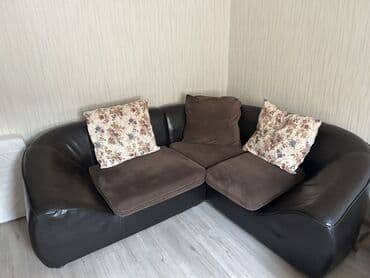 tap az islenmis kunc divanlar: Künc divan, Açılmayan, Bazasız, Süni dəri, Çatdırılma yoxdur — 1