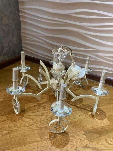 Süni güllər: Çılçıraq, 6 lampa — 3